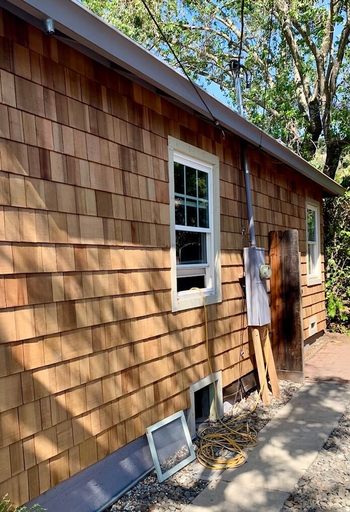 Siding replacement complete